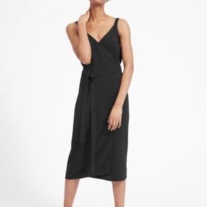 NWT EVERLANE Japanese Go Weave Tank Wrap Dress, 0